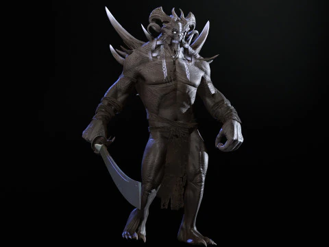 SuperDemon2 3D Model