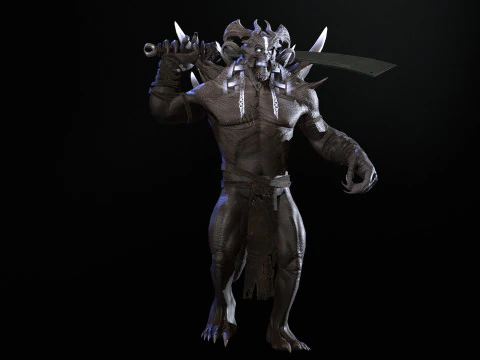 SuperDemon2 3D Model