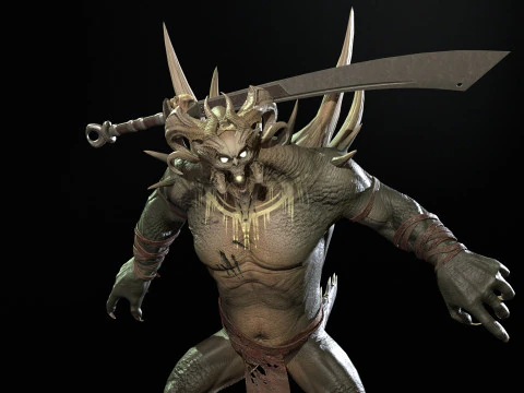 SuperDemon2 3D Model
