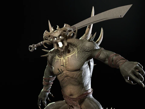 SuperDemon2 3D Model