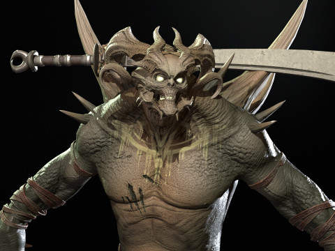 SuperDemon2 3D Модель