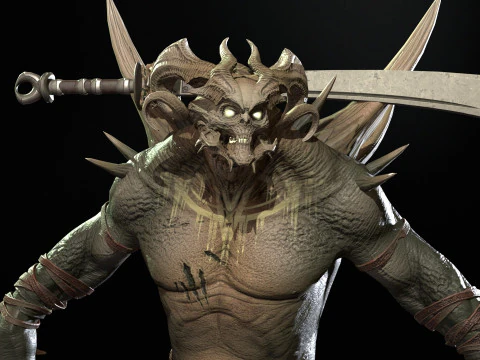SuperDemon2 3D Model