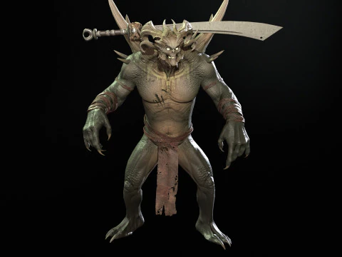 SuperDemon2 3D Model