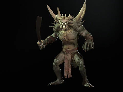 SuperDemon2 3D Model