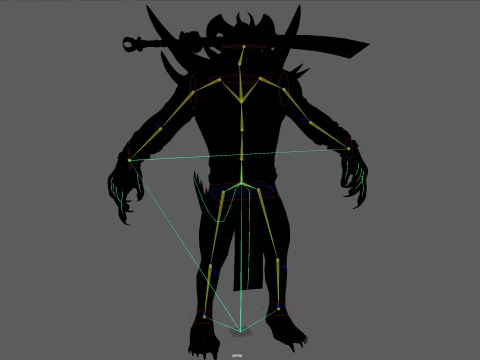 SuperDemon2 3D Model
