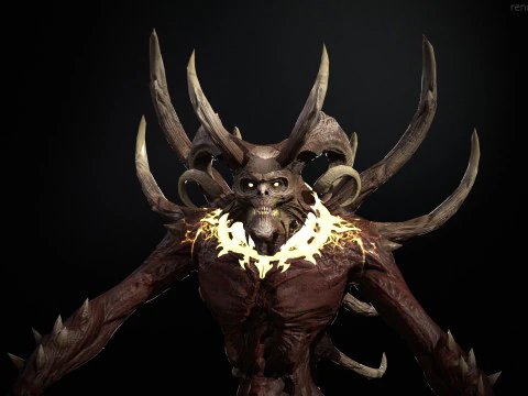 SuperDemone1 Modello 3D