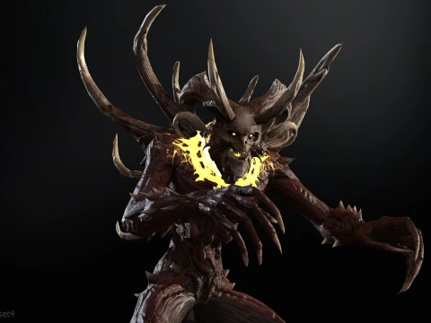 SuperDemone1 Modello 3D