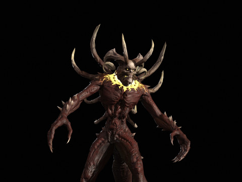 SuperDemon1 3Dモデル