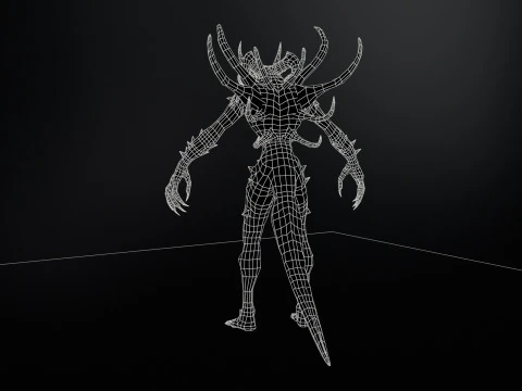 SuperDemone1 Modello 3D