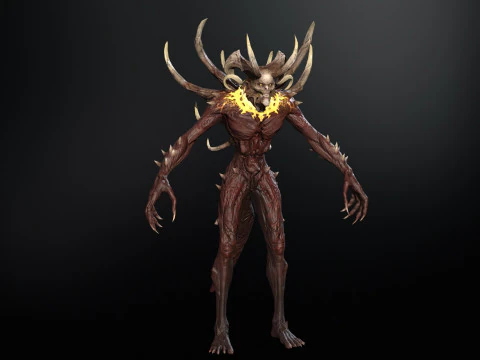 SuperDemone1 Modello 3D