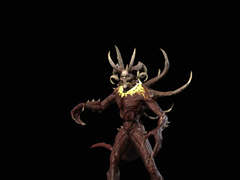 SuperDemone1 Modello 3D