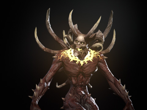 SuperDemon1 3Dモデル