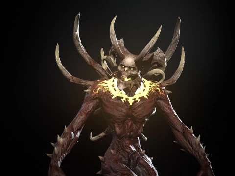 SuperDemone1 Modello 3D