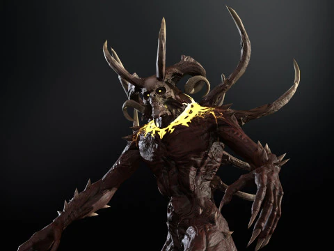 SuperDemone1 Modello 3D