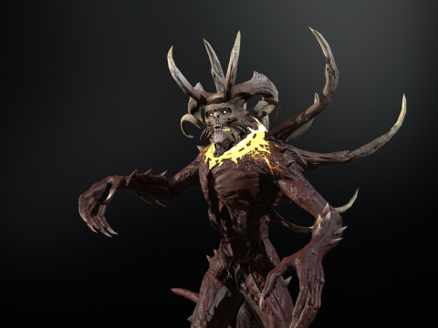 SuperDemon1 3Dモデル