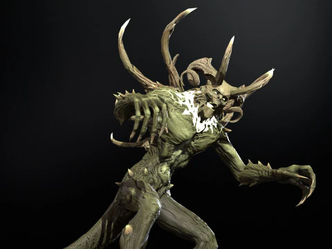 SuperDemone1 Modello 3D