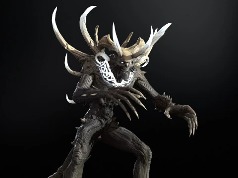 SuperDemone1 Modello 3D