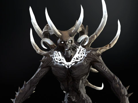 SuperDemone1 Modello 3D