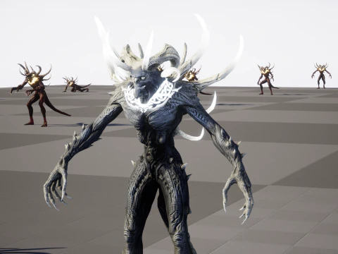 SuperDemone1 Modello 3D