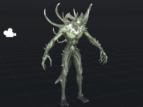 SuperDemon1 3Dモデル