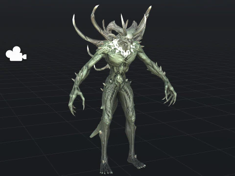 SuperDemone1 Modello 3D