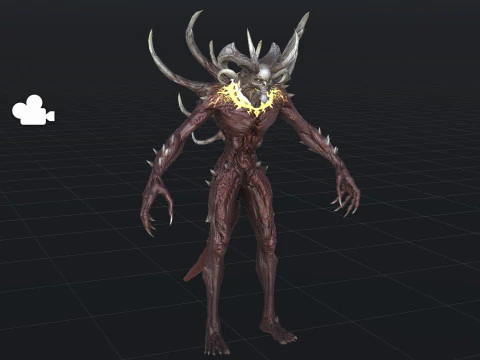 SuperDemone1 Modello 3D