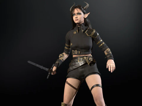 ELF 3D Model