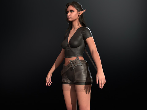 ELF 3D Модель