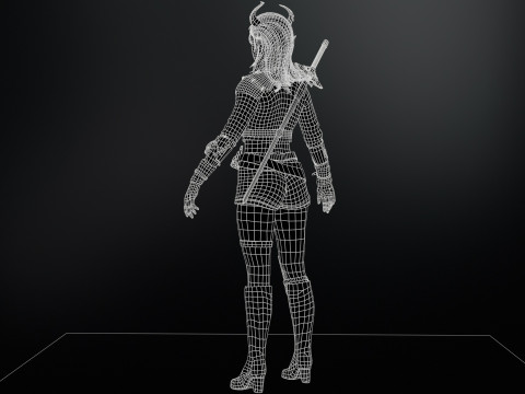 ELF 3D Модель