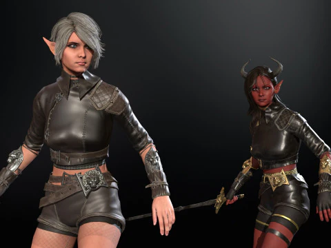 ELF 3D Model