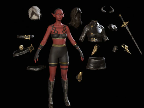 ELF 3D Model