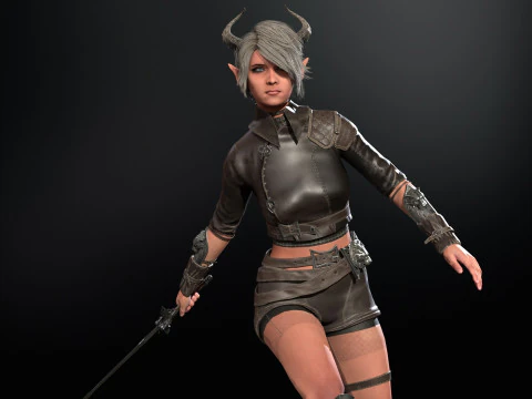 ELF 3D Model