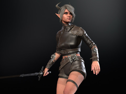 ELF 3D Модель