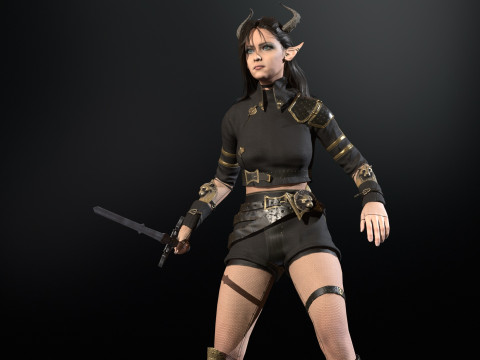 ELF 3D Модель