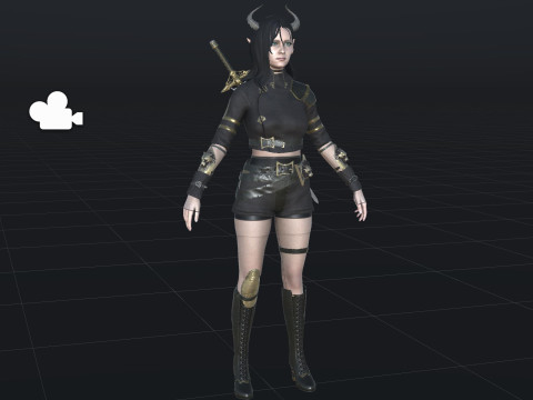 ELF 3D Модель