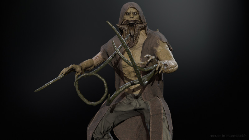 UrbanZombie3 3D Model .c4d .max .obj .3ds .fbx .stl .blend 