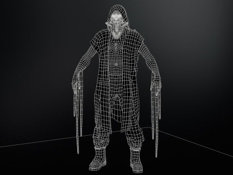 UrbanZombie3 3D Model