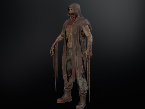 UrbanZombie3 3D Model