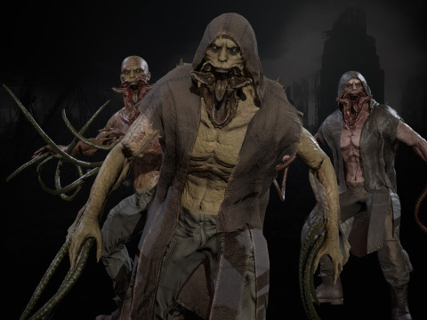 UrbanZombie3 3D Model