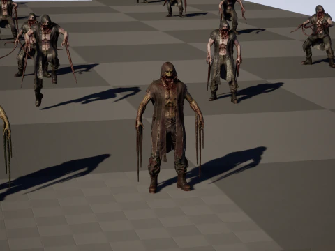 UrbanZombie3 3D Modell