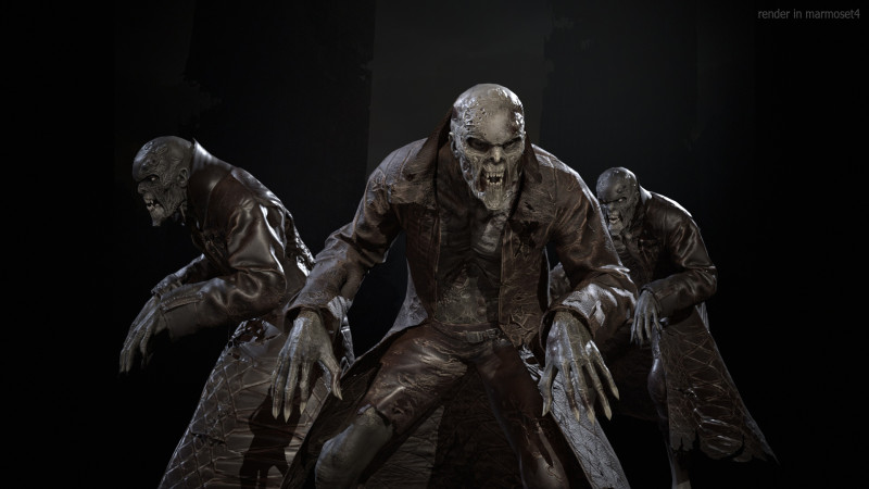 SuperZombie2 3Dモデル .c4d .max .obj .3ds .fbx .stl .blend