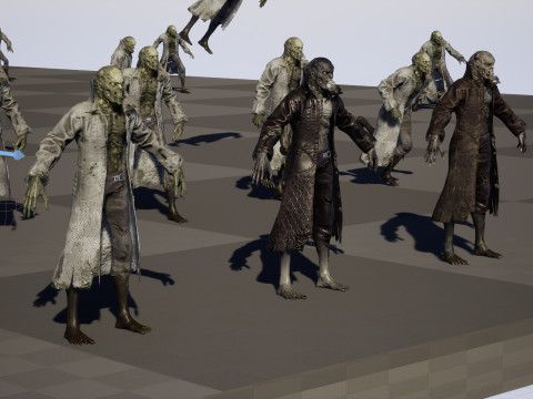 SuperZombie2 3Dモデル