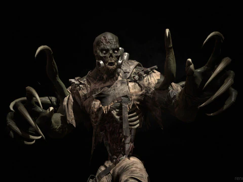 SuperZombie3 3D Model