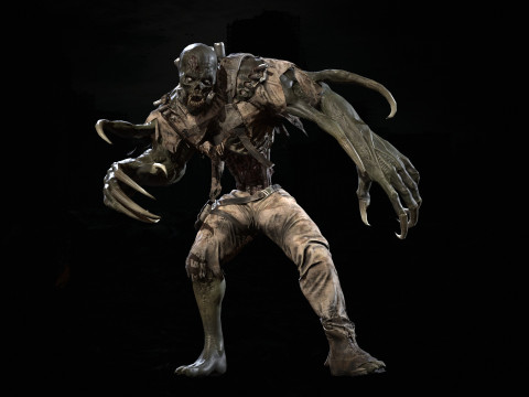 SuperZombie3 3D 模型