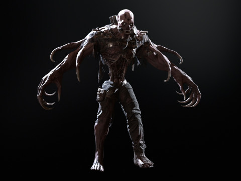 SuperZombie3 3D 模型