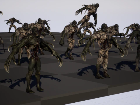 SuperZombie3 3D Model