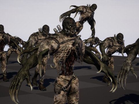 SuperZombie3 3D 模型