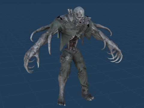 SuperZombie3 3D 模型