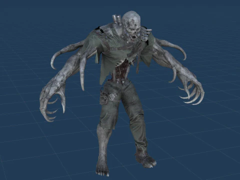 SuperZombie3 3D Model