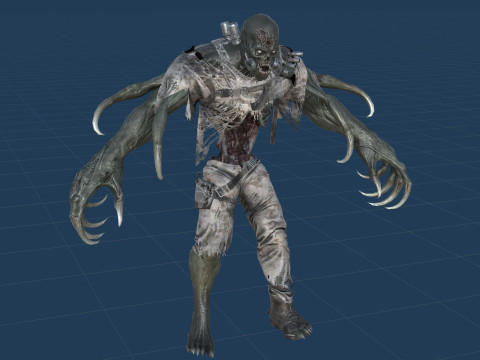 SuperZombie3 3D 模型